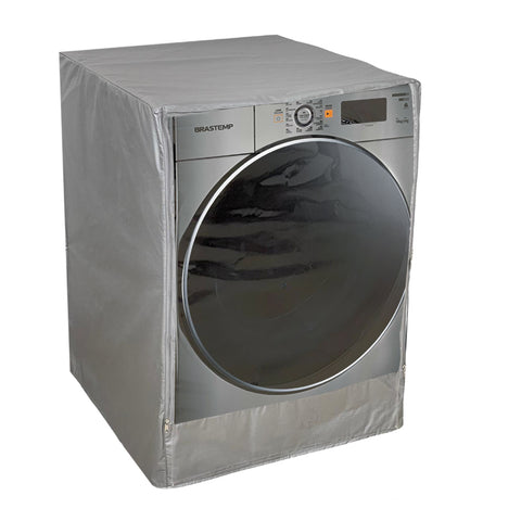 Capa Maquina Lava e Seca Brastemp 10 kg Abertura Frontal Transparente com Ziper
