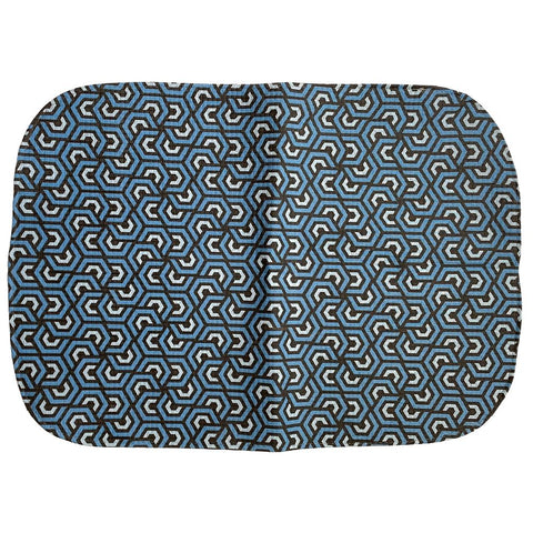 Tapete de Banheiro Emborrachado Oval Estampado